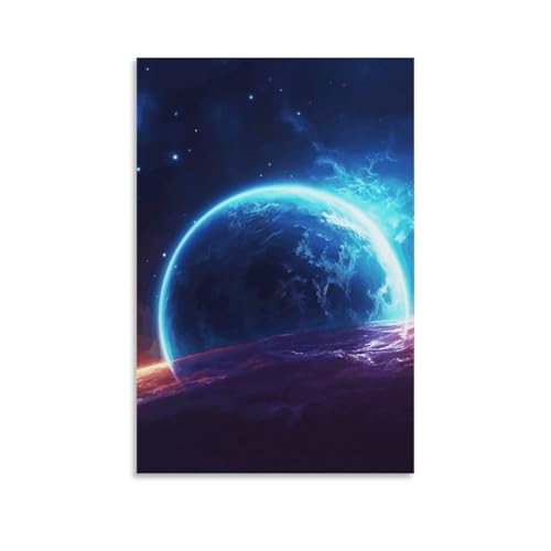 Toile salon Star Planet BVNMT pour chambre et bureau moderne