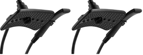 Image of BRIGHT SHOWERS High Pressure Shower Head with Handheld, Oil Rubbed Bronze Dual Showerhead Combo with Rainfall Spray, Detachable Hand Held Shower, 60 inch Stainless Steel Hose (Pack of 2)