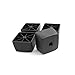 Produktbild Design61 4er Set Kunststoff-Möbelgleiter Möbeluntersetzer Sofa Sessel zum Anschrauben Kunststoff Möbelgleiter B 70 x H 45 mm schwarz