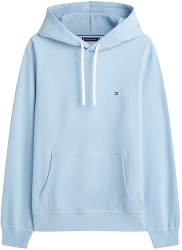 Tommy Hilfiger Herren ESS Seasonal Fleece Hoody MW0MW39997 Pullover Hoodie, Blau, Größe S, Blau (Well Water), S 4