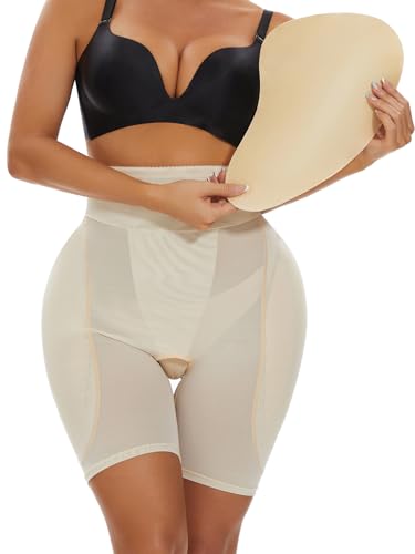 Image of SEXYWG Hip Enhancer Shapewear for Women Hip Pads Body Shape Tummy Control Panty Padded Short for Curvy Body