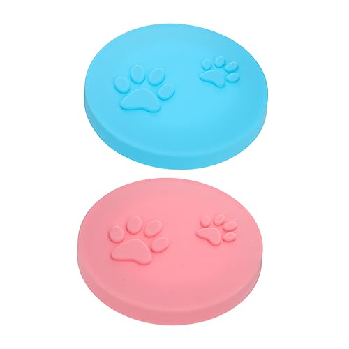 SEWOART 2pcs Silicone Can Covers Pet Food Can Sealing Lids Easy to Open Cover for Food