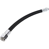 XS Scuba Miflex Low-pressure Braided Hose 36 Black