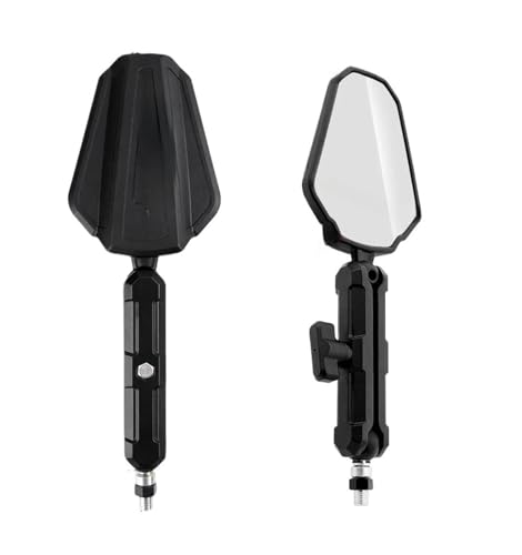 Espejos retrovisores moto universales con espejo lateral plegable y de aventura