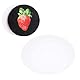 Akozon 40 Cm Professional Cotton Round Circle Leinwandplatine für Acryl, Ölmalerei - 4 Schichtstruktur, Ideal für Künstler und Hobbyisten