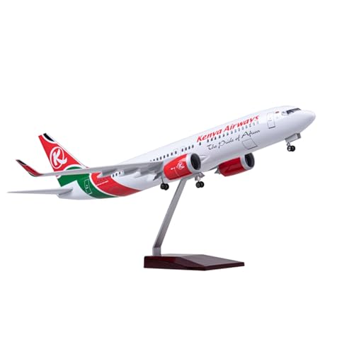 Réplica de avión civil Boeing 737 Kenya Airways, el regalo perfecto para pilotos