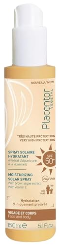 Placentor Vegetal Zonnespray, hydraterend, SPF50+, 150 ml