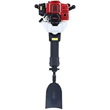 Gas Powered Tree Digger, 52CC 1900W Portable Garden Tree Planting Shovel 2-Stroke Air-Cooled Gasoline Tree Digging Machine Post Hole Shovel