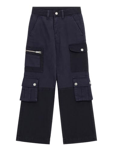 GUESS Boys' Garment Dye Cargo Pants3