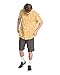 Volcom Men's Sketchy Short Sleeve T-Shirt – Soft Cotton Graphic Crewneck Tee, Mustard Gold, Large
