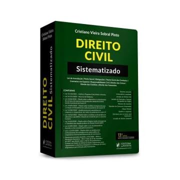 Capa do livro Direito Civil Sistematizado - 13Edição 21