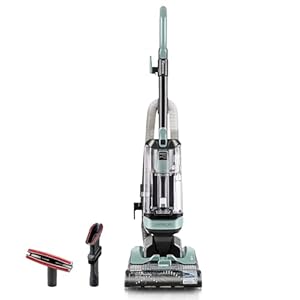 Kenmore DU1275 Bagless Upright Vacuum Lightweight Carpet Cleaner with 4 Height Adjustment, Hair Eliminator brushroll, Pet HandiMate & 2 Cleaning Tools, Light Green