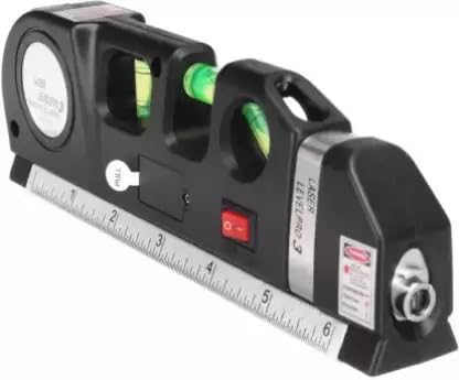 Mass Pro Digital Distance Laser Level Meter Pro 3 Leveller (Black) 2 Line Measuring Tape Horizontal Vertical Measure 8FT Aligner Ruler Area Non-magnetic Line Level (30 cm) (B0CF5KGNQQ) Amazon Price History, Amazon Price Tracker