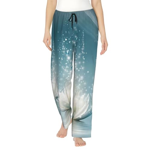 Pantalon de pyjama léger respirant et fluide pour nuits fraîches