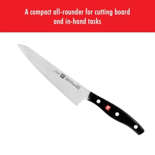 Image of ZWILLING Twin Signature 5.5-inch Razor-Sharp German Prep Knife, Made in Company-Owned German Factory with Special Formula Steel perfected for almost 300 Years, Dishwasher Safe