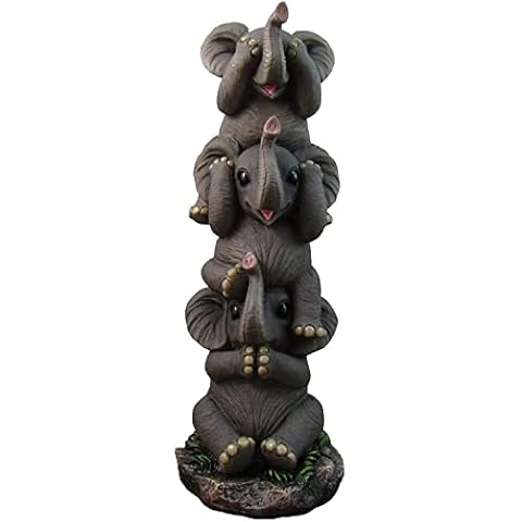 DWK Stacking Baby Elephants Home Décor Cover