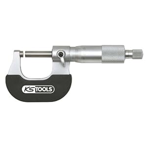 KS Tools 300.0555 Micrometer, 0-25mm