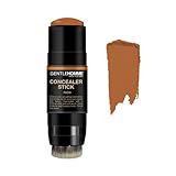 Gentlehomme - Concealer Stick - Men’s 2-in-1 Concealer & Brush - For Blemishes, Dark Circles, Scars, Acne & Uneven Skin Tones - Natural Finish - All Skin Types - Vegan - Rich - 1 Stick