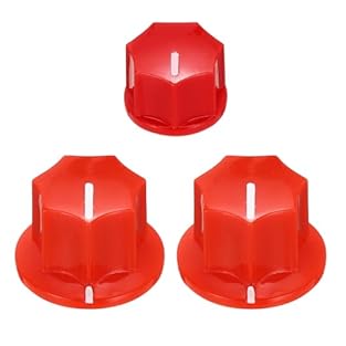 This potentiometer knob is stylish and durable, designed for guitar amplifiers, effects and audio equipment. Widely used in guitar effect pedals, electric guitars, synthesizers, amplifiers, audio equipment, to control tone, volume, speed, sound, etc....