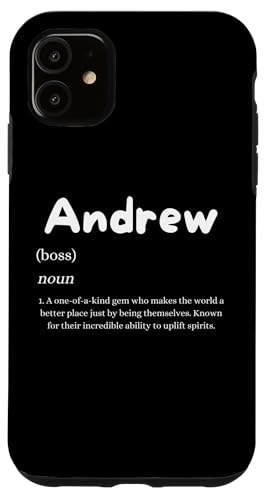 Andrew Definition ���N �p�[�\�i���C�Y �� �h�����[�p �X�}�z�P�[�X iPhone 11 �p