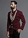 Elina fashion Men's Bandhgala Jodhpuri Nehru Jacket Waistcoat Top Indian Stitched Readymade Festive Wear
