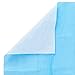Juvale Toilet Seat Covers Disposable - 50-Pack, 17.5 x 15.2 in, Blue & White - Individually Wrapped Portable Toilet Seat Cover Liners for Bathroom, Travel Essentials & Airplane Travel Essentials