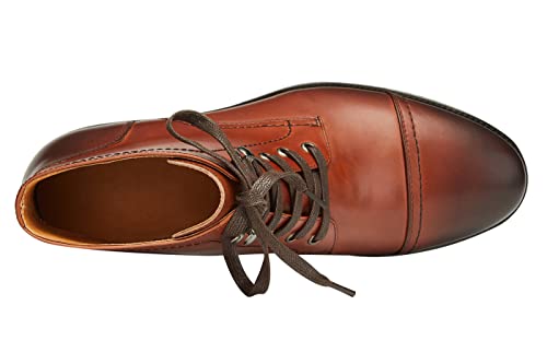 Image of Santimon Men's Oxfords Formal Dress Boots For Men Business Casual Leather Ankle Boots