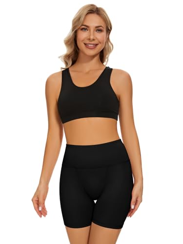 Image of Overnight Period Shorts Heavy Flow Leakproof High Waisted Menstrual Sleep Boyshorts