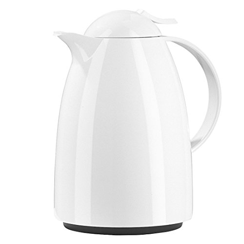 Emsa 34-Ounce Auberge Quick Tip Carafe, White