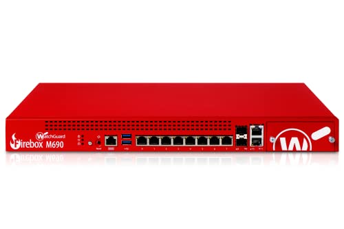 Watchguard Firebox M690 High Availibility Enterprise-Grade Network Security Appliance with 3 Year Standard Support License - - Advanced Firewall, VPN, Intrusion Prevention (WGM69001603)