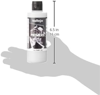 Vallejo Grey Primer Acrylic Polyurethane, 200ml