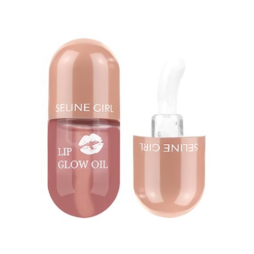 SELINE GIRL Lip Gloss, Lip Stain Makeup Smooth and Creamy Texture, Lip Tint for Women Girls, Long Lasting Lipstick, Lip Stain Makeup Moisturizing Non-Sticky #light pink