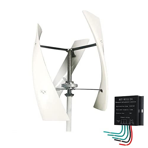 Turbina de Viento Vertical de bajo Ruido de 9000 W, 3 Fases AC 12 V 24 V 48 V 220 V generador de energía de Eje Vertical Kit de energía eólica para la suplementación de energía del hogar