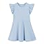 1-flutter Sleeve-light Blue