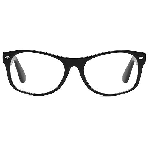 Image of Cyxus Semi Rim Blue Light Glasses for Men Women TR90 Metal Frame UV Blocking Computer Glasses Clear Lens Square Eyewear