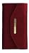 Produktbild iDeal Of Sweden - Samsung Galaxy S10 - Abnehmbare Wallet Case Schutzhülle Mayfair Clutch Velvet Rot