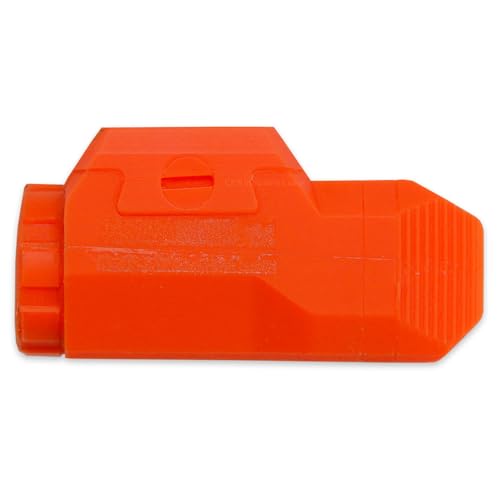 American Safety Props - (Compatible with Inforce Wild 1) - Non-Functional Solid Polymer Holster Molding Firearm Light Prop - Blaze Orange - U.S.A. Made