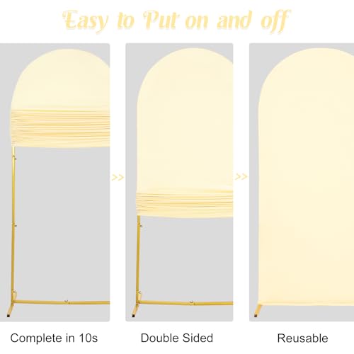 Set de 2 Fundas de Spandex para Arco Fotográfico 7.2FT+6FT miniatura 7