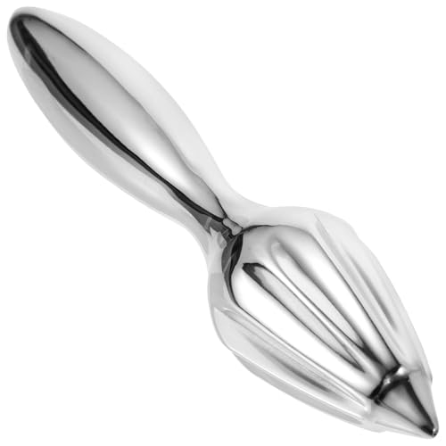 HEMOTON Presse Agrumes Manuel en Acier Inoxydable 304 avec Alésoir À Cône Outil De Cuisine Facile pour Presser Citron Et Orange Extraction Rapide De Jus Frais À Domicile
