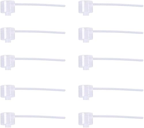 Rzcin 10Pcs Transparently Perfume Dispenser Pump Atomiser Transfer Tool For Travel Refillable Bottles Lovely And Practical Refillable Cosmetic Pump Dispensers，Refillable Containers