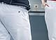 BP 1735-130-0021-52n Chinos für Männer, mit Taschen, 205,00 g/m² Reine Baumwolle, weiß, 52n