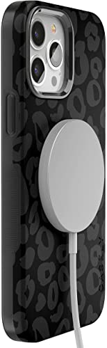 Casely iPhone 14 Pro Max Case | Compatible with MagSafe | Into The Wild | Black Leopard Case for Women - Thumbnail 6