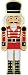 PinMart's Festive Nutcracker Holiday Christmas Enamel Lapel Pin