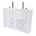 Ulawellor Router Rack,Ocultar Router WiFi Caja de Almacenamiento,Caja Router Pared Caja de Enrutador WiFi,Organizador de Cables,Caja de Almacenamiento WiFi Montada en la Pared