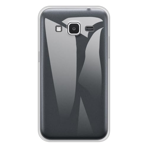 Shantime Soft Case Compatible with Samsung Galaxy Core Prime, Slim Shockproof Bumper Protective Back Cover, Anti-Scratch Flexible Shell, Grip-Friendly(Clear)