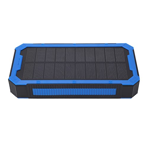 Aramox 36LEDS 36800mAh Solar Power Bank, Carga Rápida 4 Salidas USB Tipo C Entrada Batería Externa, Carga Inalámbrica, Múltiples Protecciones de Seguridad, para Acampar Al Aire Libre,