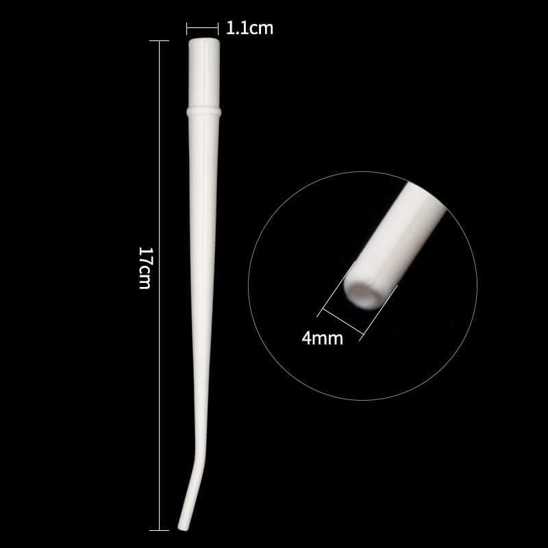 50pcs Dental Surgical Aspirator Suction Tips Disposable Autoclavable Suction Tube Saliva Ejector Tips Dental Lab Equipment Tool (Color : Random Color)