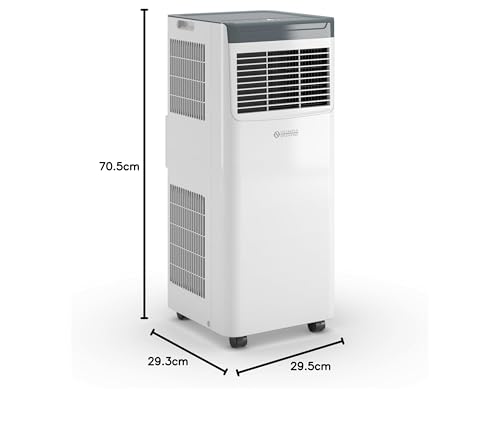 Olimpia Splendid, Dolceclima Slim 10 SWS Wifi, Climatizzatore Portatile 10.000 BTU/h, Slim Design, Classe A, Potenza 2,6 kW, Funzioni Raffrescamento, Deumidificazione, Ventilazione, Wifi Integrato - Immagine 4
