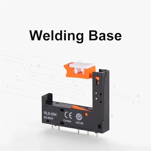 Base de soudure PCB pour relais HF41F SSL6D support mince 5 broches