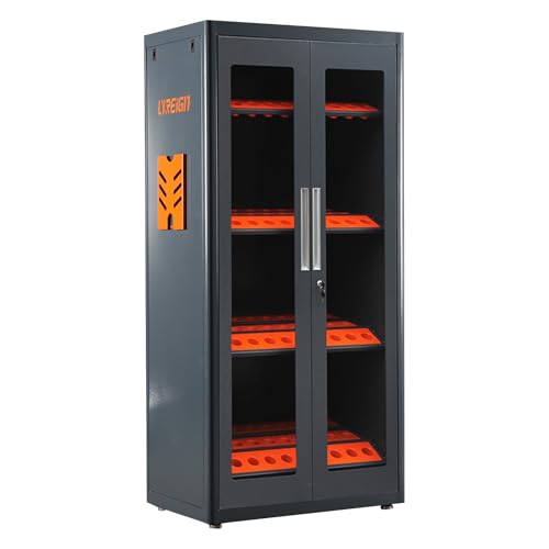 LUOCUT CNC Tool Storage, CNC Tool Rack, CNC Tool Storage System, Warehouse or Workshop use. Large Capacity Tool Cabinet CAT40-120CAP